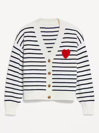 SoSoft Valentine Print Cardigan Sweater | Old Navy | Old Navy (US)