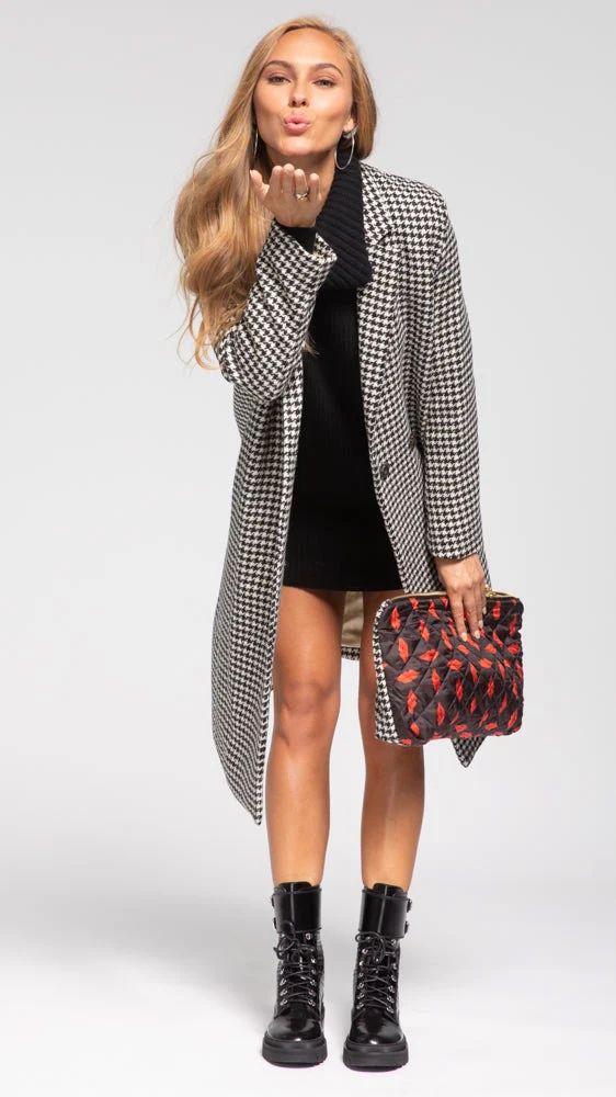 Charlie Houndstooth Coat | Uniforme Los Angeles