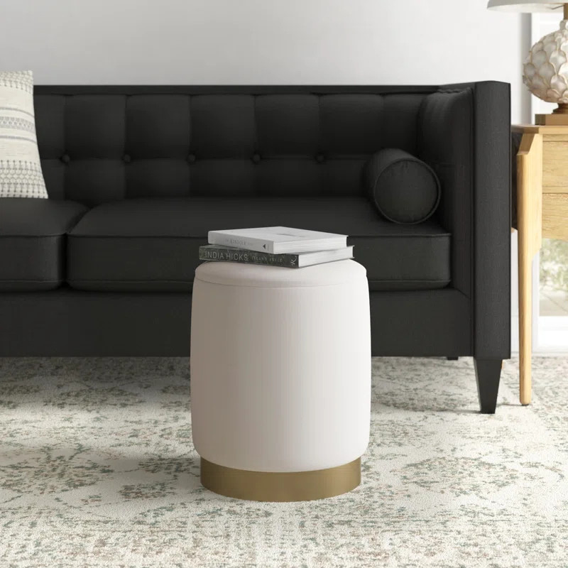 Aurora Upholstered Ottoman | Wayfair North America