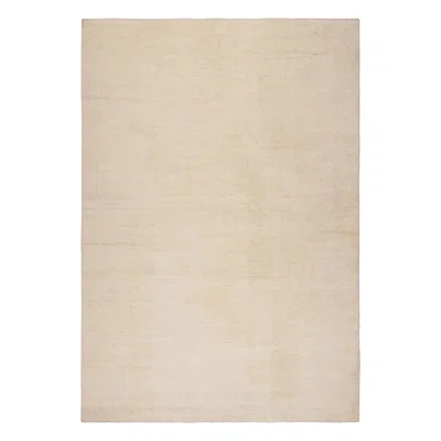 Rug & Kilim’S Contemporary Solid Rug In Neutral Beige Tones | Wayfair North America