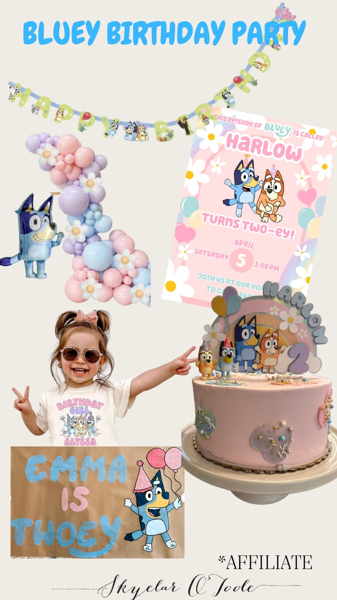 Bluey birthday party / second birthday / bday party / birthday party ide 

#LTKKids #LTKBaby #LTKParties