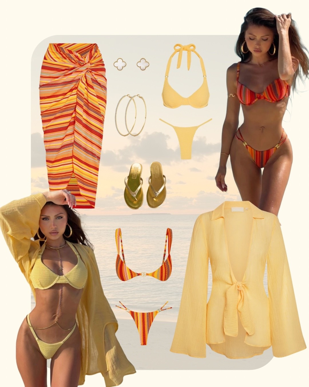 Golden aura in @mondayswimwear 💛

#LTKuk #LTKswimwear #LTKtravel