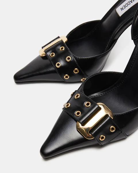 DILLON BLACK LEATHER | Steve Madden (US)