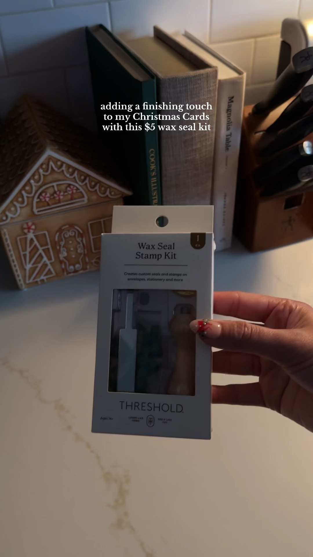 Can’t believe I got this wax kit for only $5 from Target! I used them to out the finishing touch on this years Christmas cards and they turned out so stunning 

#LTKGiftGuide #LTKHoliday #LTKWedding