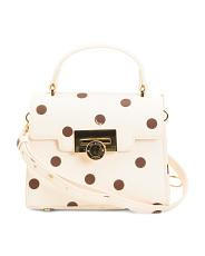 Lili Mini Top Handle Shoulder Bag With Coin Flip Lock | TJ Maxx