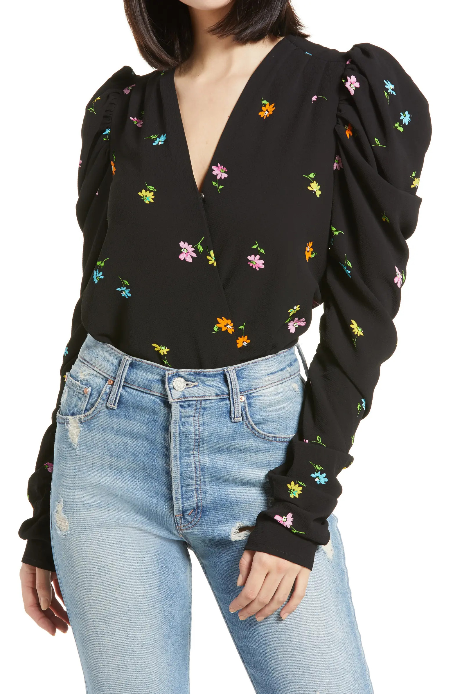 Danna Puff Sleeve Bodysuit | Nordstrom