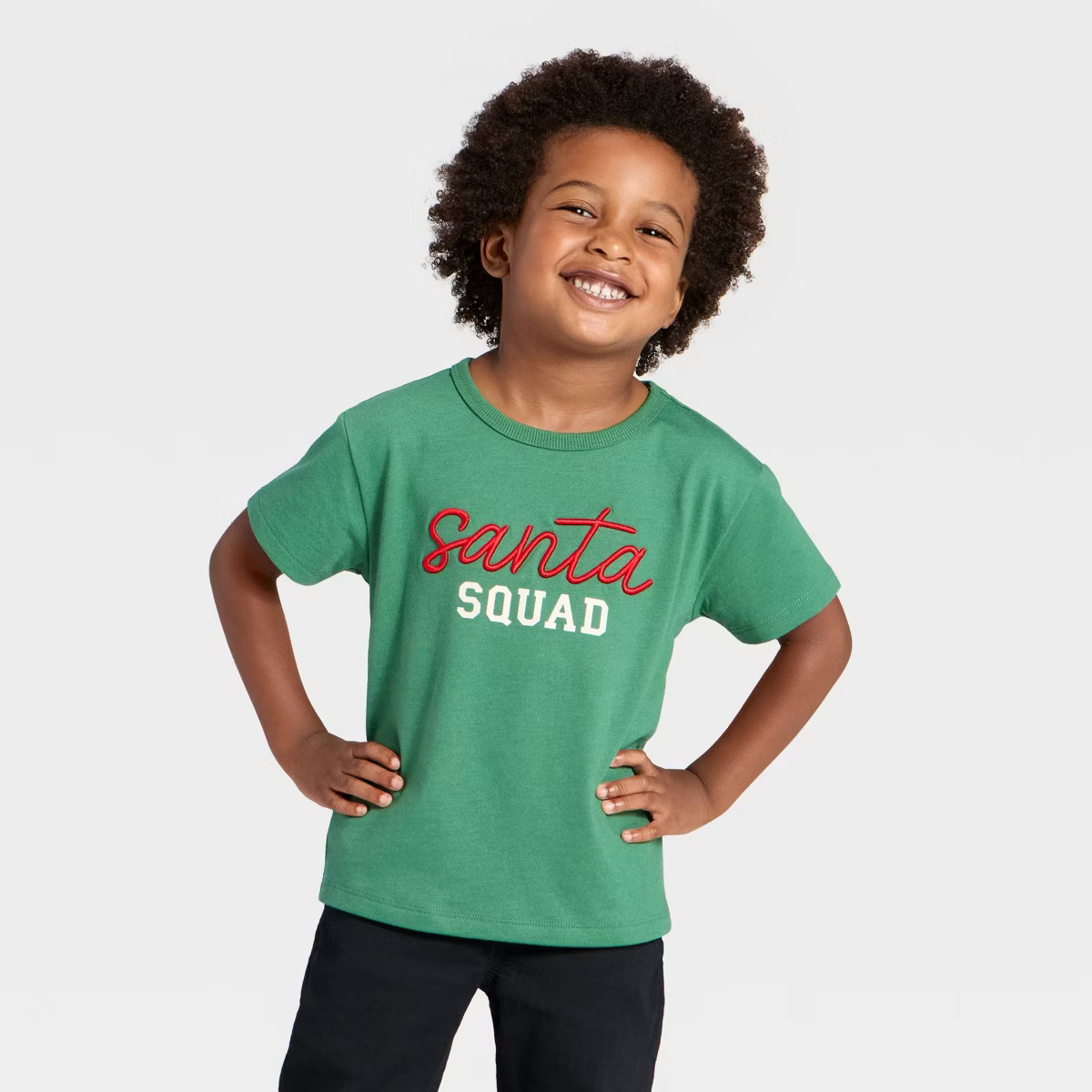 Toddler Boys' Short Sleeve Holiday T-Shirt - Cat & Jack™ | Target