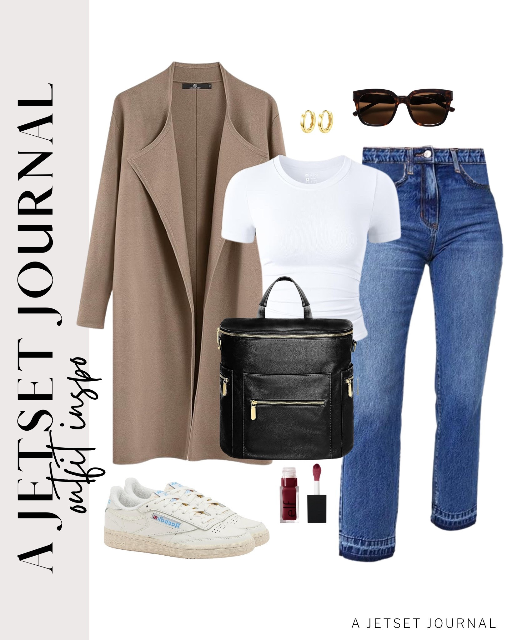 Casual outfit with an oversized cardigan, straight-leg jeans, and sneakers that’s easy to wear every day.
basic white shirt, leather tote bag, lip oil, everyday fashion, fall outfit idea, casual look, vacation style, makeup must have, beauty favorite, functional bag, amazon fashion, affordable style

#LTKStyleTip #LTKU #LTKSeasonal