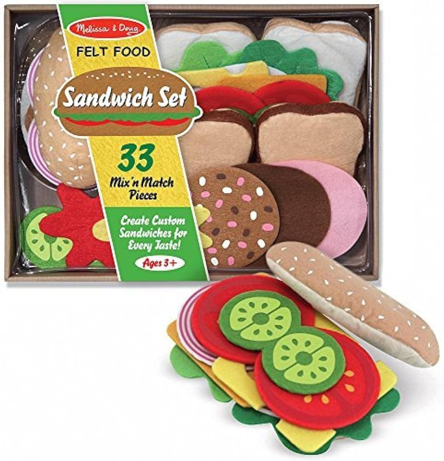 Sandwich Felt Food - Play Food Set | Amazon (UK)
