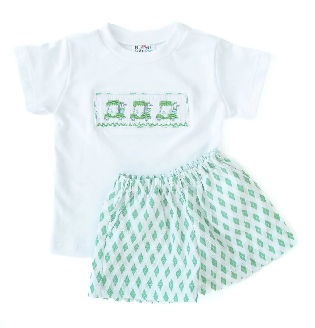 Ruth and Ralph Golf Beau Shorts Set | JoJo Mommy