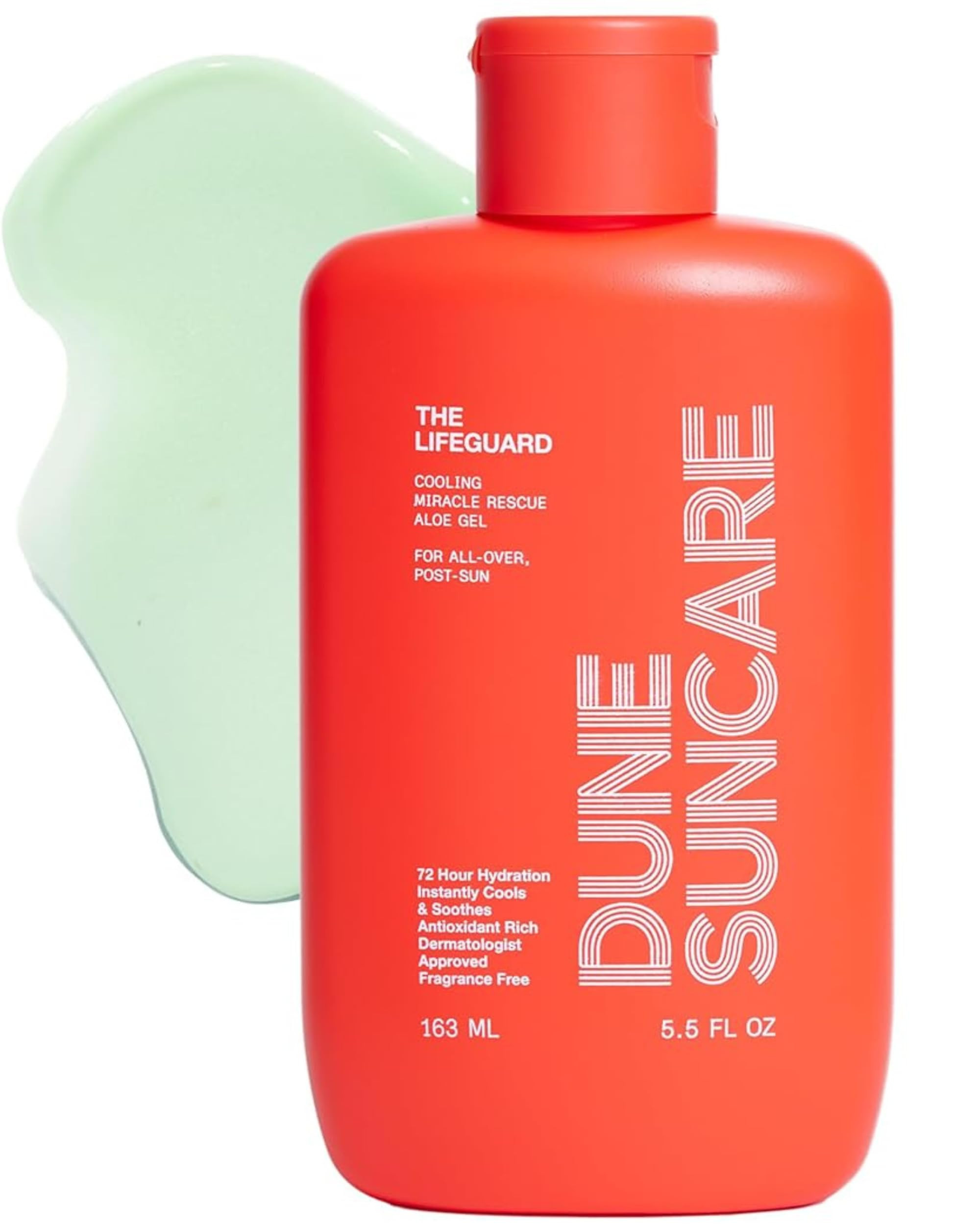 The Lifeguard Aloe Vera Sunburn Gel \u2013 After Sun Protection for Sunburn Relief with Minty Coo... | Amazon (US)