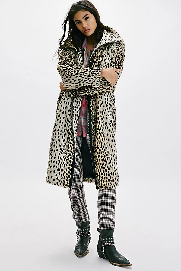 Lana Leopard Duster | Free People (UK)