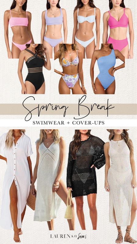 spring break swimwear + cover-ups 💓

#LTKswim #LTKSeasonal #LTKtravel
