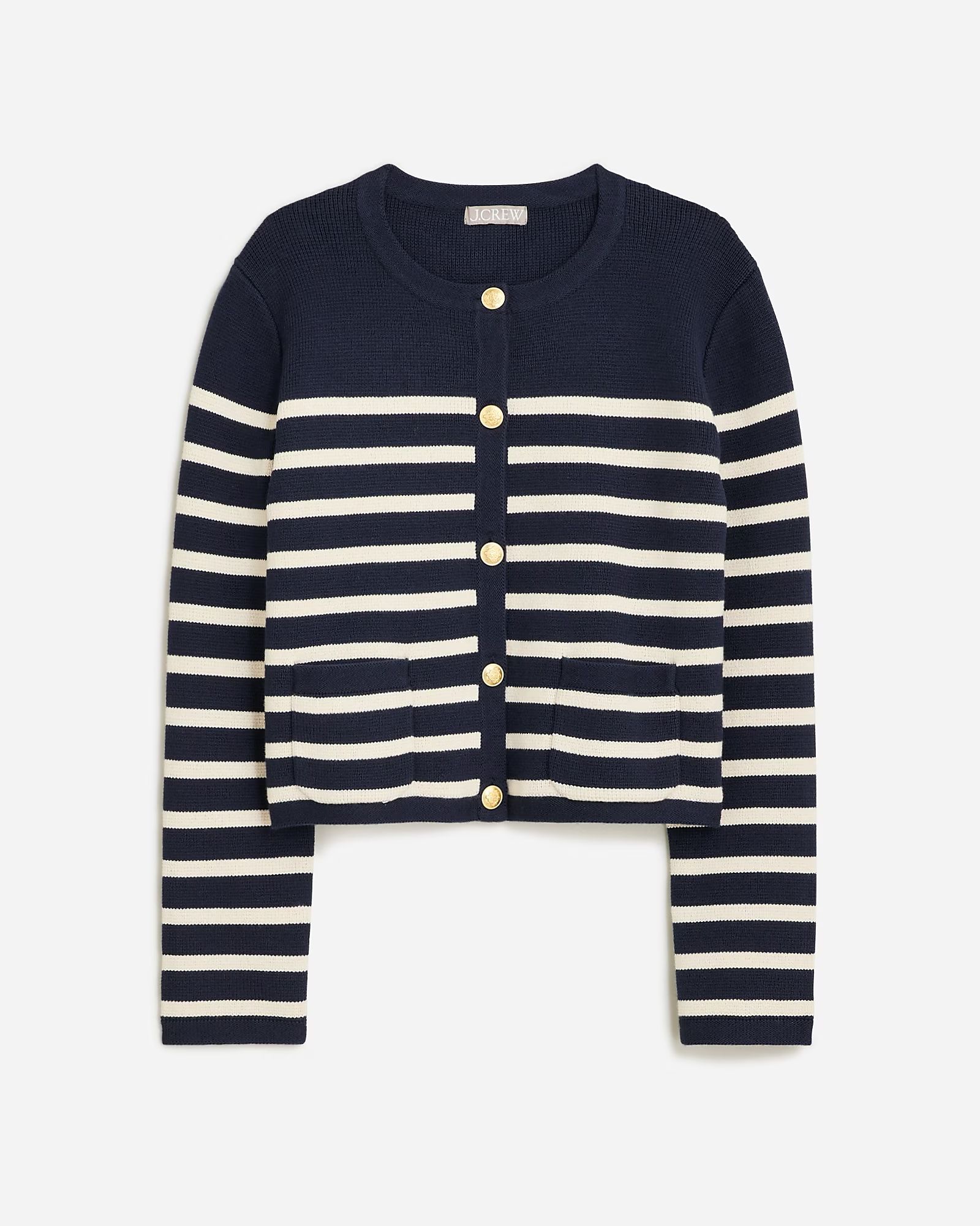 Emilie sweater lady jacket in stripe | J. Crew US