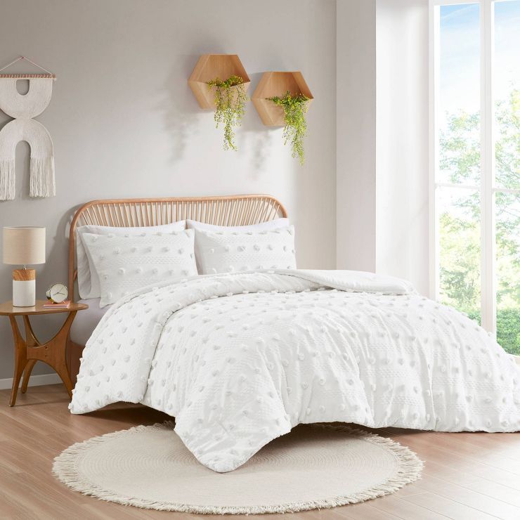 Intelligent Design Elise Clip Jacquard Comforter Set | Target