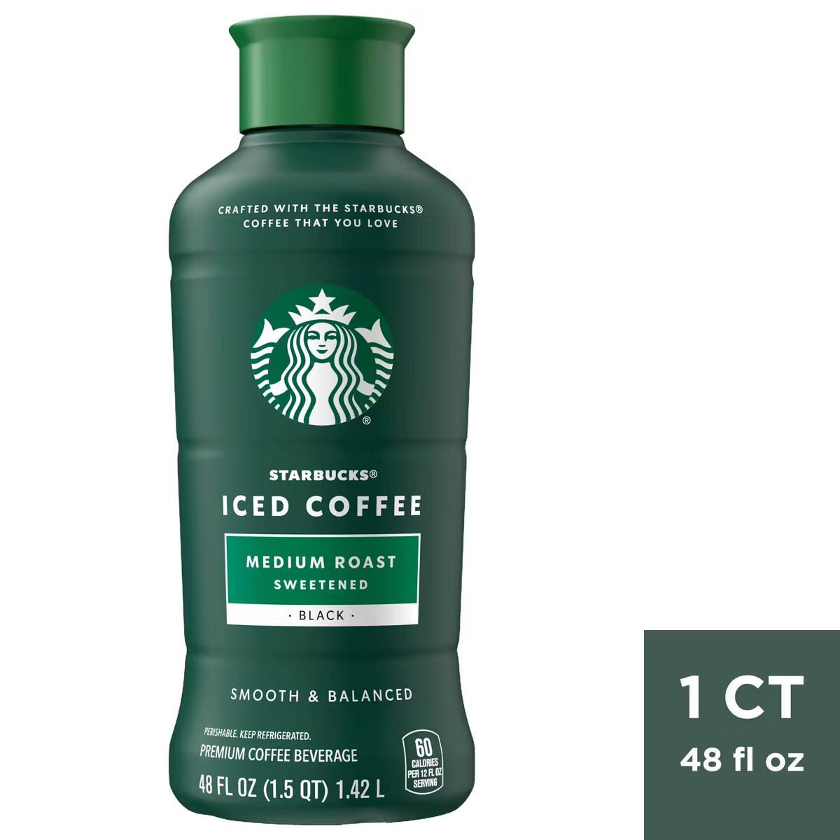 Starbucks Subtly Sweet Medium Roast Iced Coffee - 48 fl oz | Target