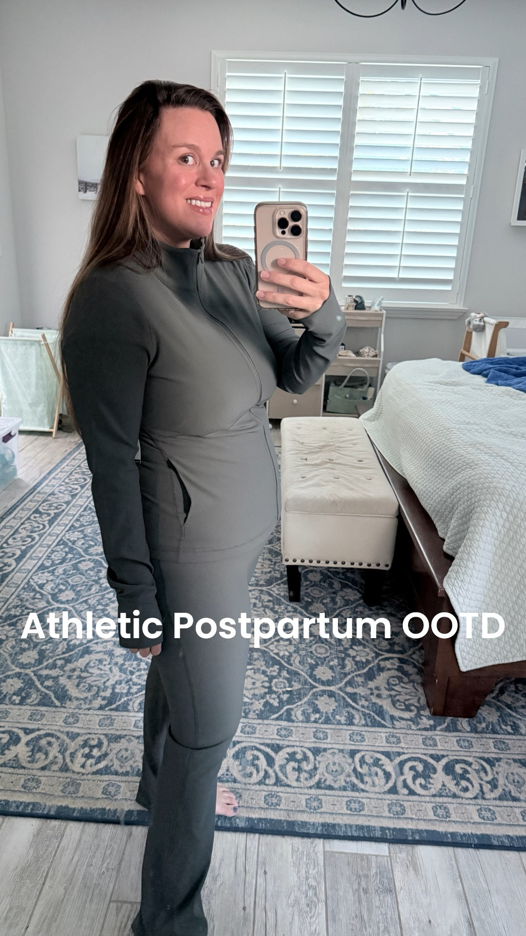 Postpartum and breastfeeding friendly athletic outfit 

#LTKBump #LTKootd #LTKmomlife
