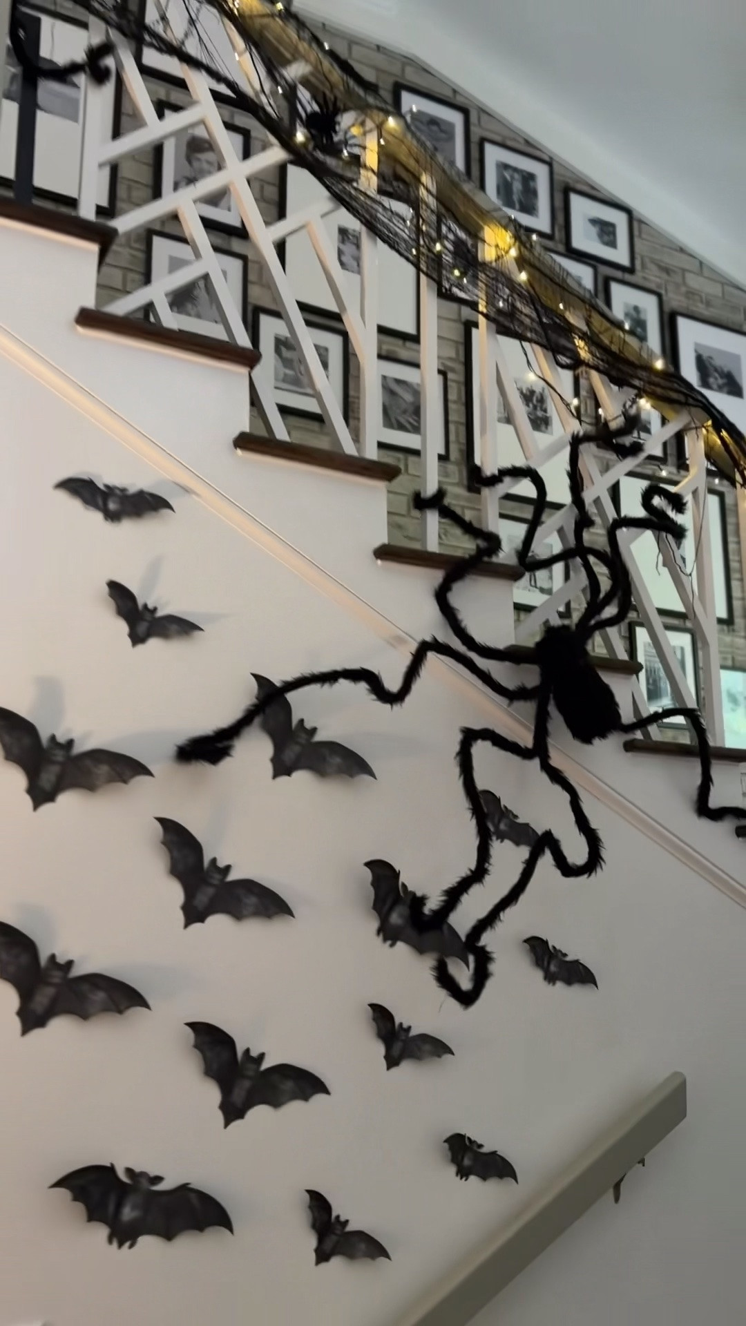 Hudson asked me “when the inside Halloween decorations were going up,” which was all I needed to hear to put up some fuzzy spiders and paper bats 🎃🎃

#LTKmomlife #LTKHome