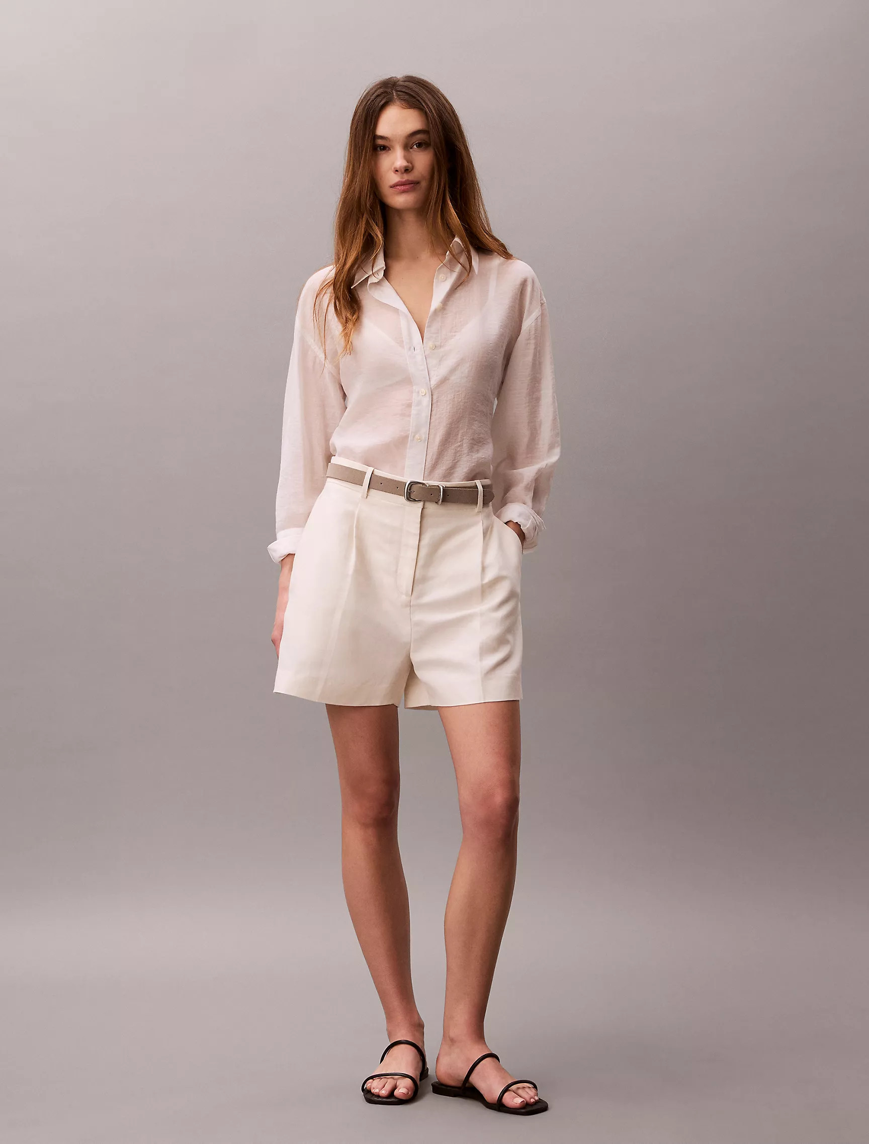 Voile Classic Button-Down Shirt | Calvin Klein | Calvin Klein (US)
