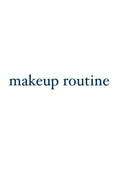 My recent makeup routine  

#LTKSeasonal #LTKbeauty #LTKFind
