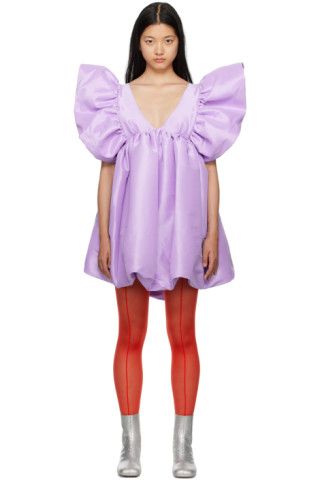 Kika Vargas - Purple Adri Minidress | SSENSE