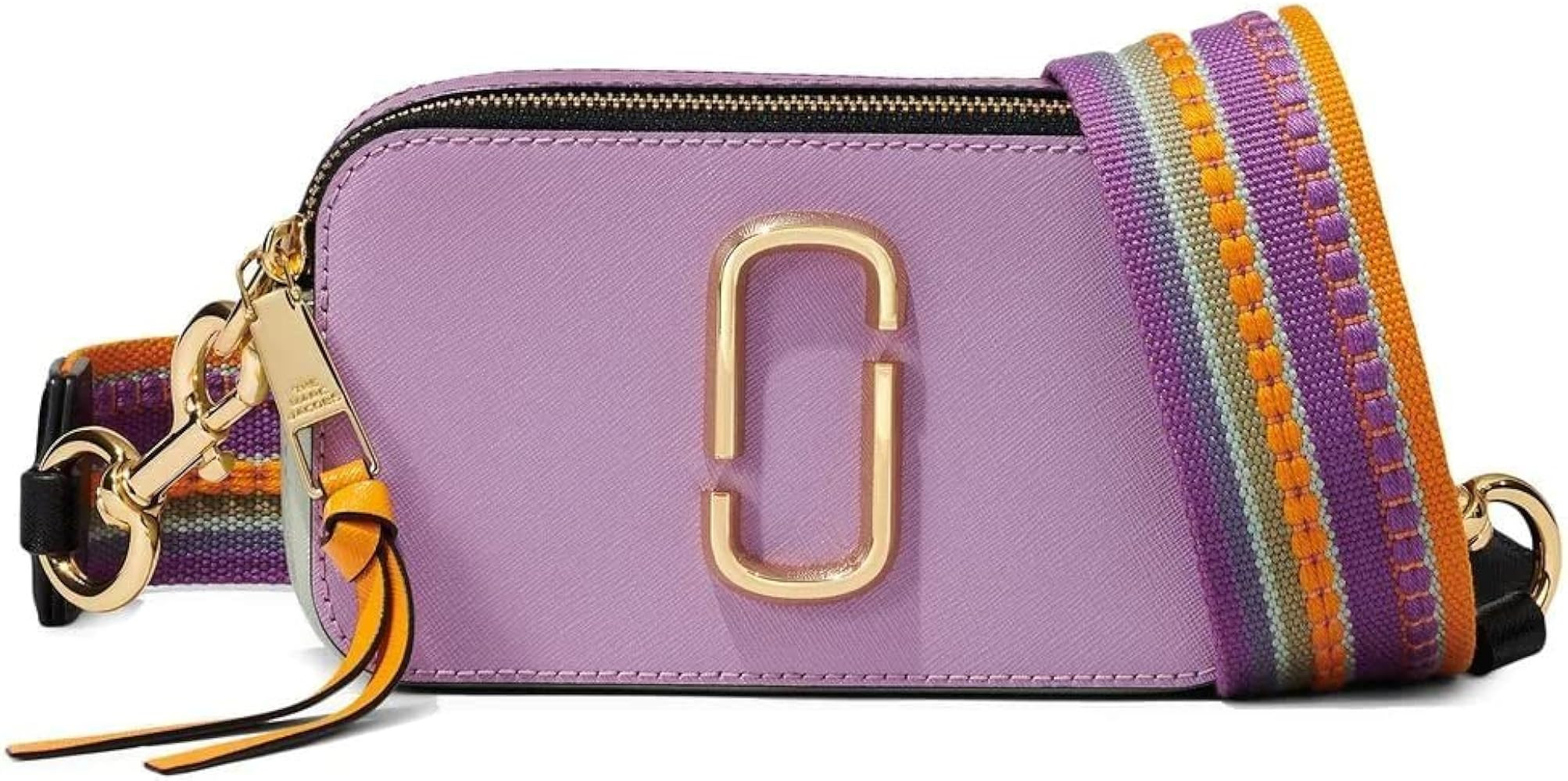 Marc Jacobs Snapshot Color-Blocked Crossbody Regal Orchid Multi One Size | Amazon (US)