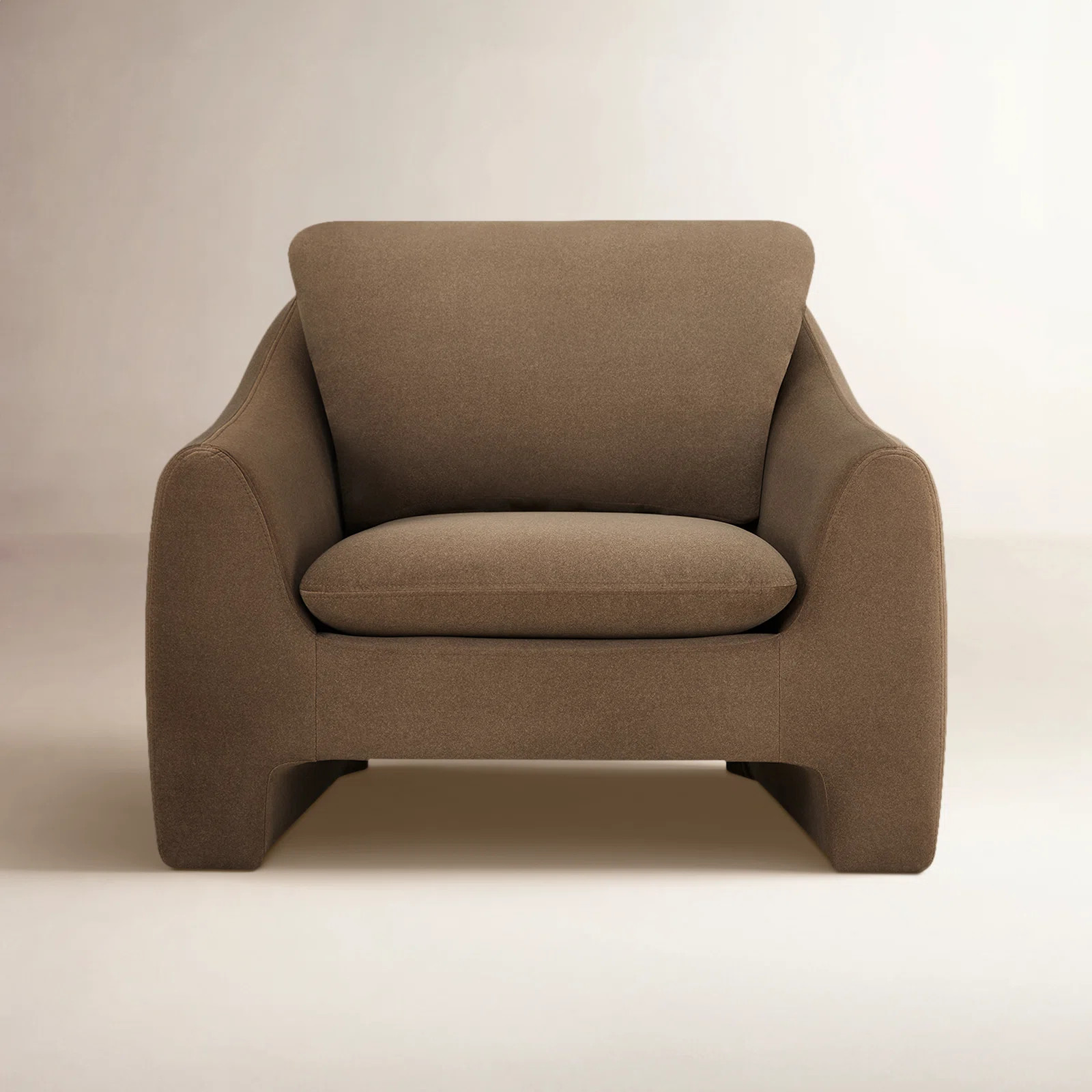 Elodie Rue 42'' Upholstery Modern Armchair | AllModern