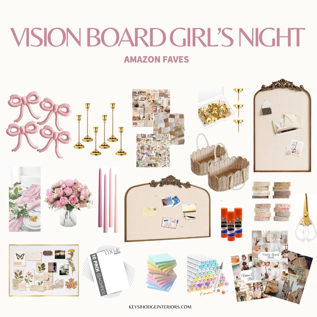 I just hosted the cutest vision board girl’s night and I had a blast! ✨💗
I decided to gather some of my favorite Amazon faves to inspire your next vision board night ✂️💭

#LTKselfcare #LTKHome #LTKstorytime