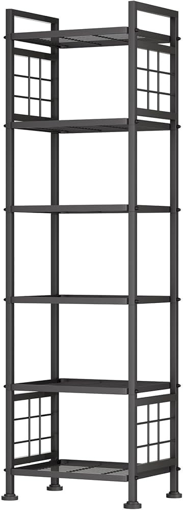 GIOTORENT 6-Wire Standing Storage Shelf for Bathroom Organizers and Storage & Laundry Room Organi... | Amazon (US)