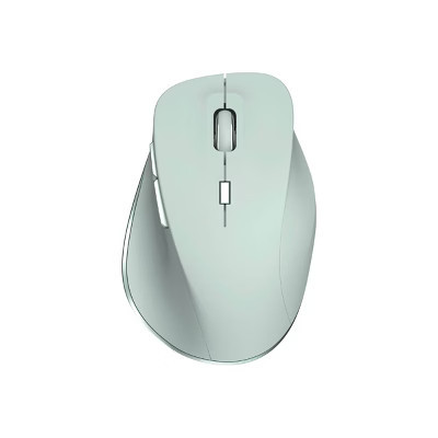North Wireless Ergonomic 6 Button Mouse - Light Mint Green: Rechargeable, Business Use | Target