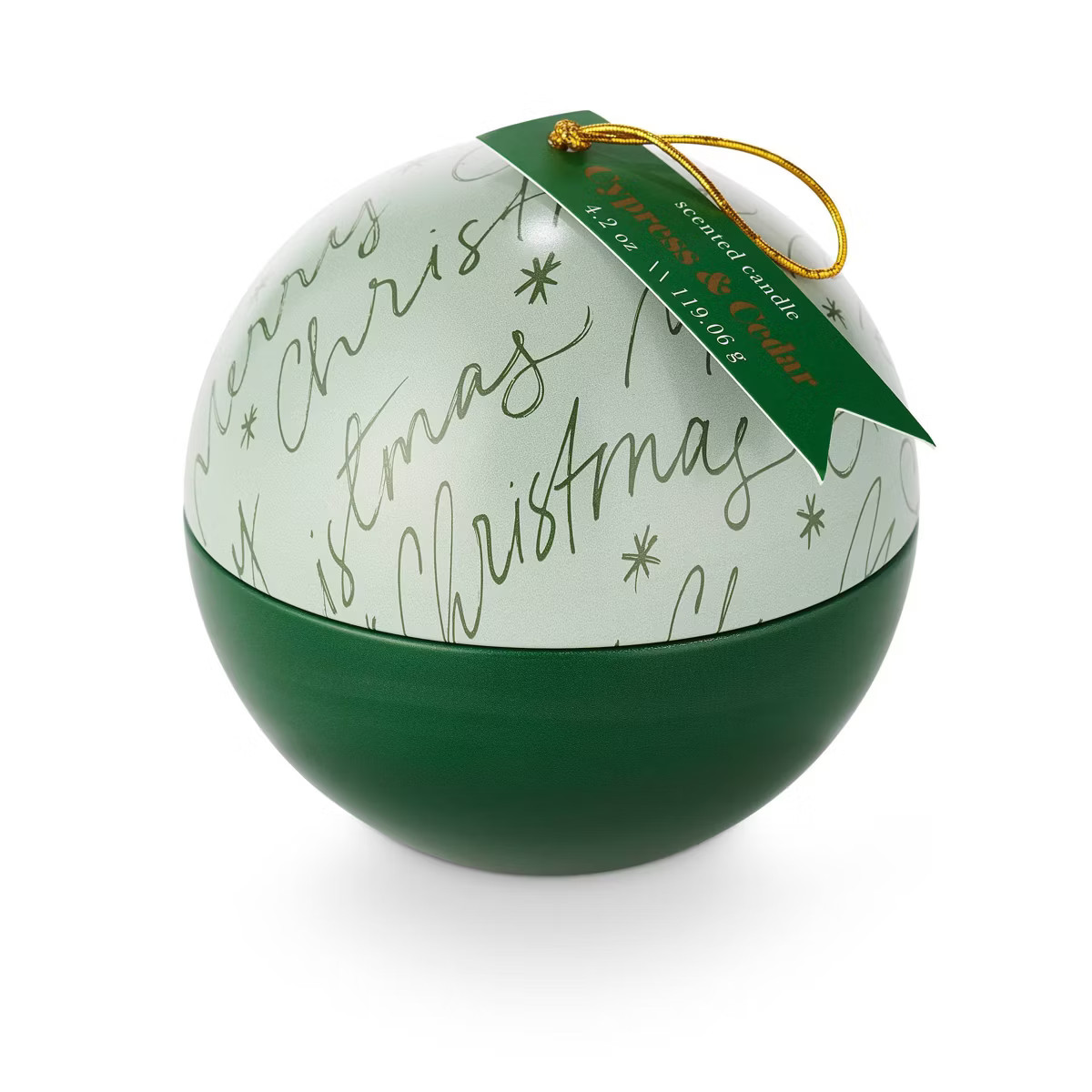 Ornament Tin Candle Cypress and Cedar - Bullseye's Playground™ | Target