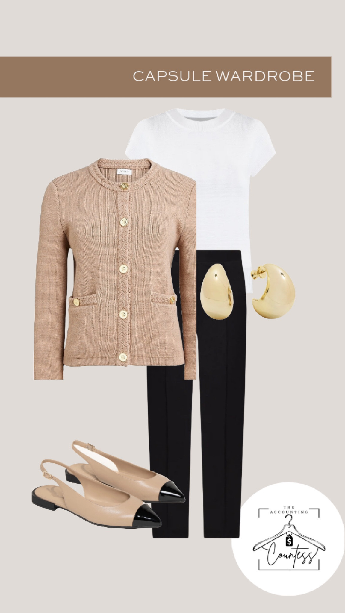 Summer capsule wardrobe outfit 

#LTKWorkwear #LTKShoeCrush #LTKSeasonal