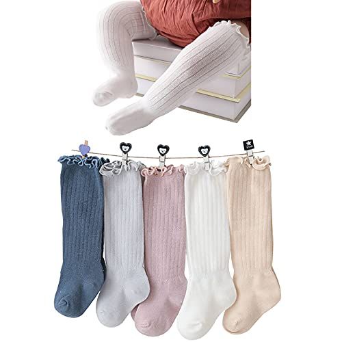 Fatu Fashion Baby Knee High Socks Newborn Infants Toddlers Cotton Uniform Stockings Warm Cotton Boys | Amazon (US)