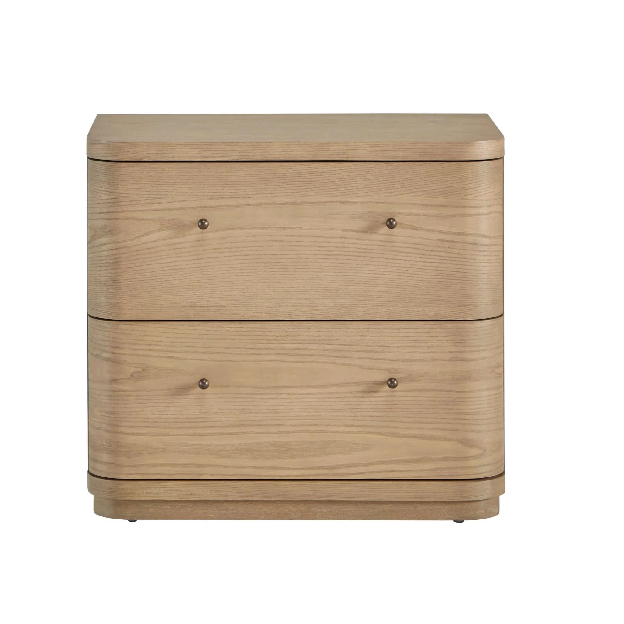 Joss & Main Lucie Two Drawer Nightstand In Buff Cream | Wayfair | Wayfair North America