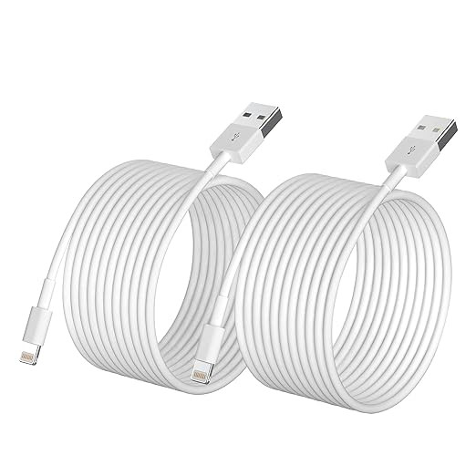 iPhone Charger, [Apple MFi Certified] 2Pack 10ft Fast Lightning Cable for Long iPhone Cable Cord,... | Amazon (US)
