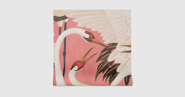Heron print wallpaper | Gucci (US)