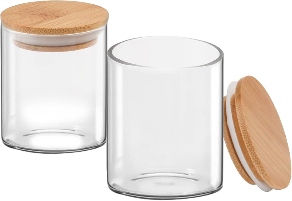 2 Pack Glass Dappen Dish Acrylic Liquid Powder Dappen Dish Cup Container Mini Tea Coffee Spice Ca... | Amazon (US)