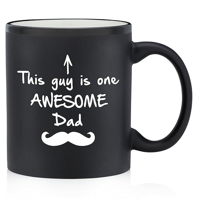 One Awesome Dad Funny Coffee Mug - Best Fathers Day Gifts For Dad, Men - Unique Gift Ideas For Hi... | Amazon (US)