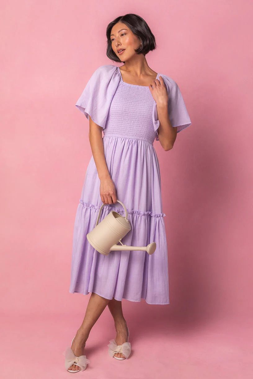 Lennon Dress in Lavender | Ivy City Co