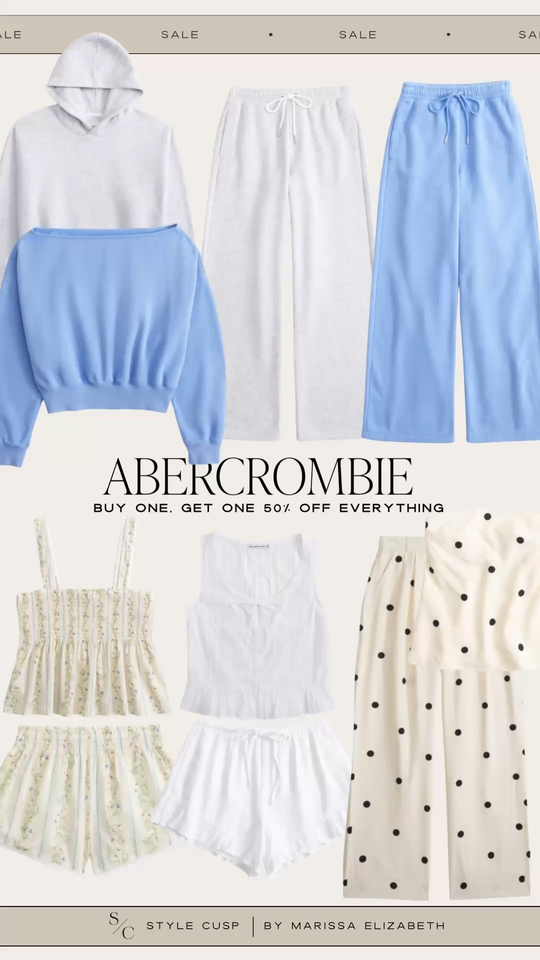 New @abercrombie sale! Matching sets are Buy One. Get One 50% OFF. 

Abercrombie spring, sets, Abercrombie sets, spring fashion, sleep sets 



#LTKSaleAlert #LTKSeasonal