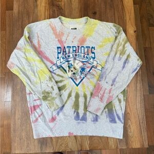 New England Patriots Tie-Dye Sweatshirt - Multicolor | Poshmark