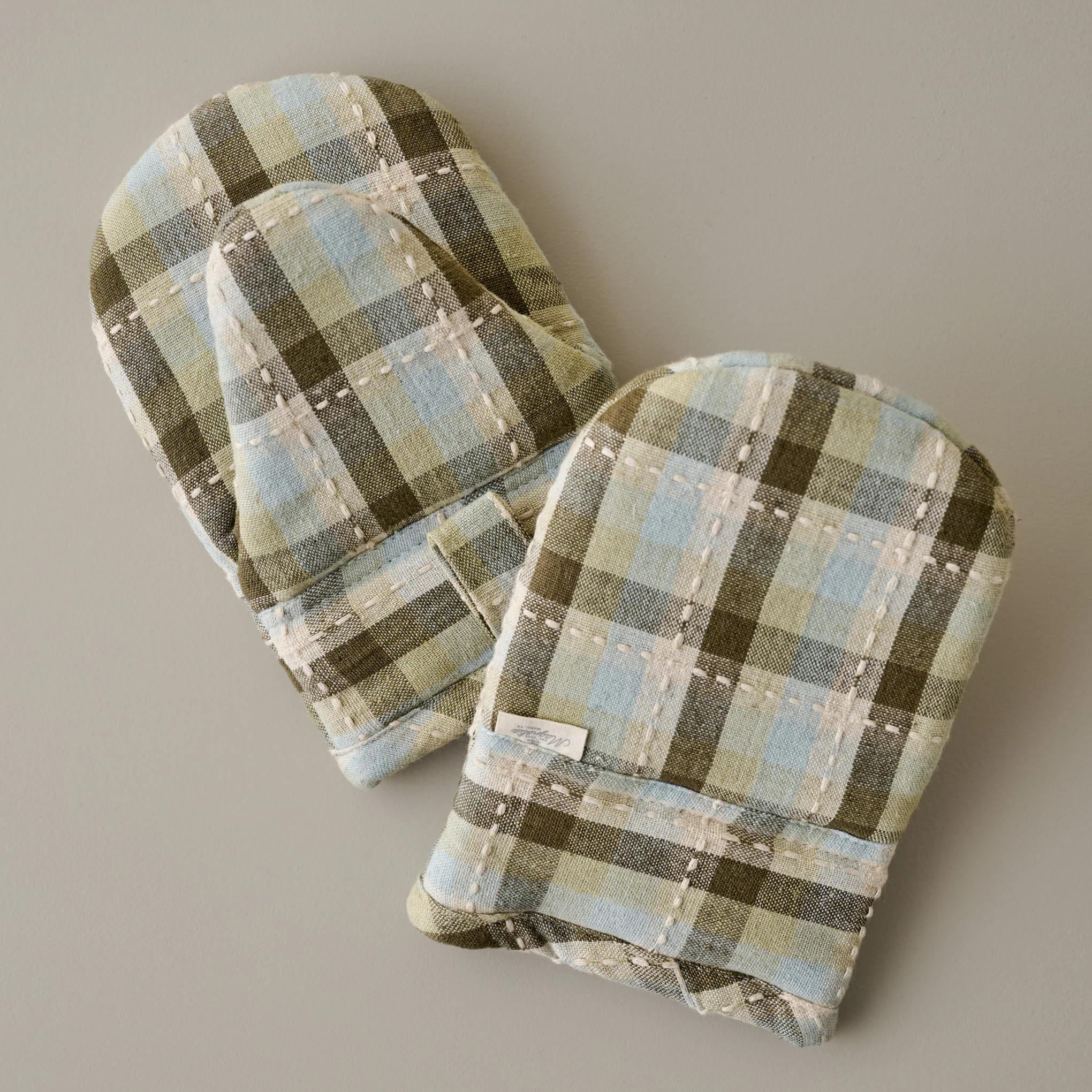 Olive Stone Mini Oven Mitt Set of Two | Magnolia