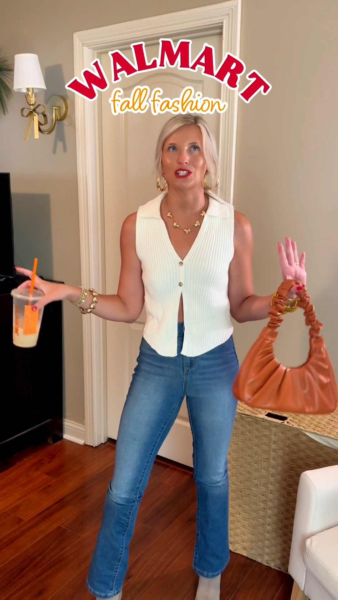 Walmart fall fashion! 🍂 I can’t believe these jeans were $12!! I’m wearing a 00 jeans and Small top!

#LTKFindsUnder50 #LTKFindsUnder100 #LTKStyleTip