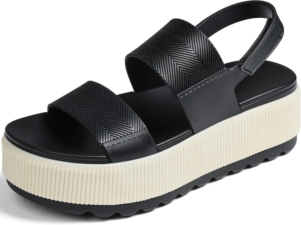 Lovee Cosee Platform Water Sandals for Women Chunky Wedge Lug Sole Comfortable Waterproof Summer ... | Amazon (US)