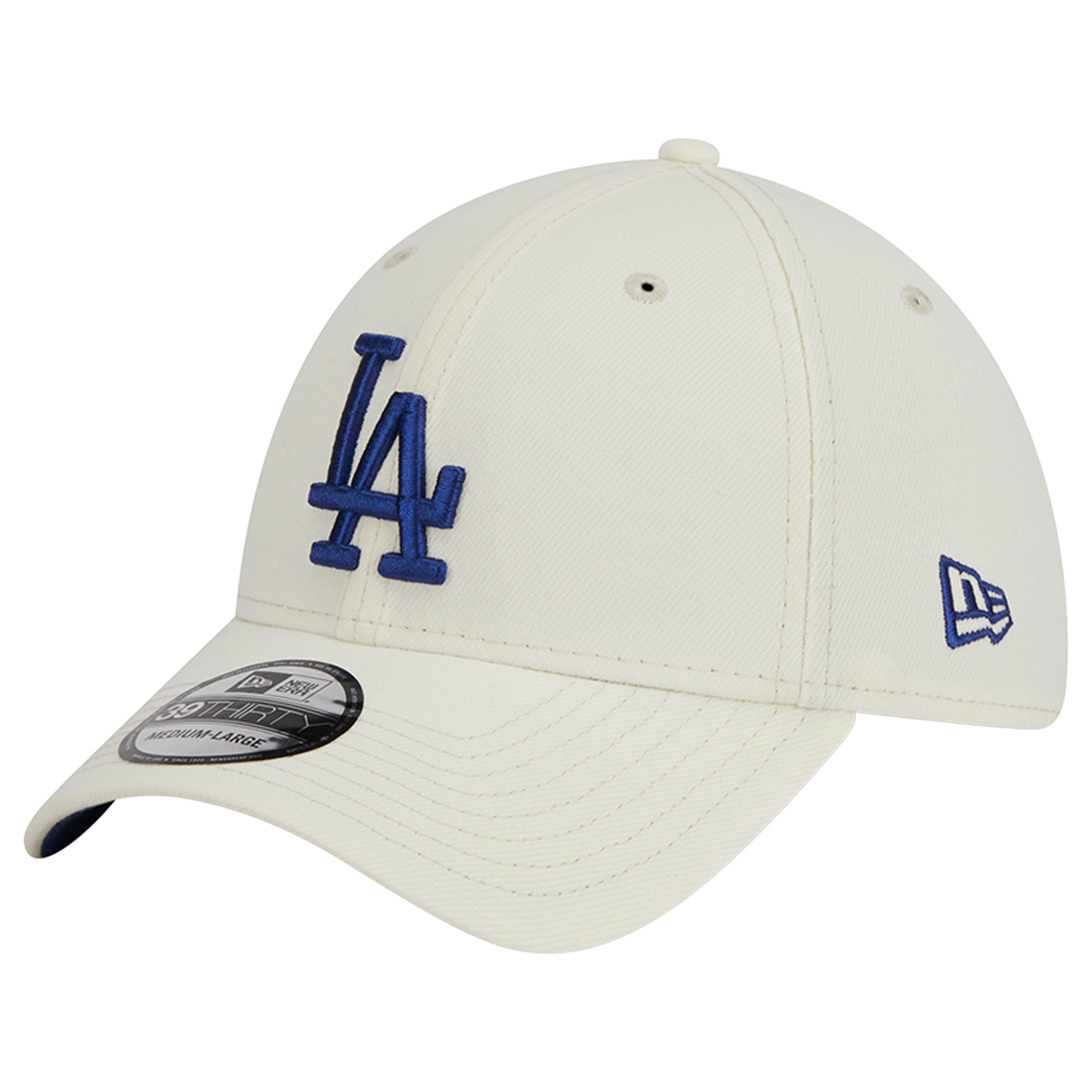 Men's New Era White Los Angeles Dodgers Chrome Team Classic 39THIRTY Flex Hat | Fanatics