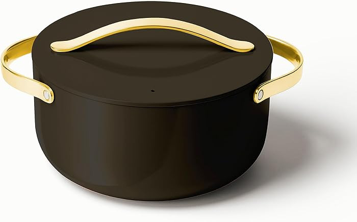Caraway Nonstick Ceramic Dutch Oven Pot with Lid (6.5 qt, 10.5") - Non Toxic, PTFE & PFOA Free - ... | Amazon (US)