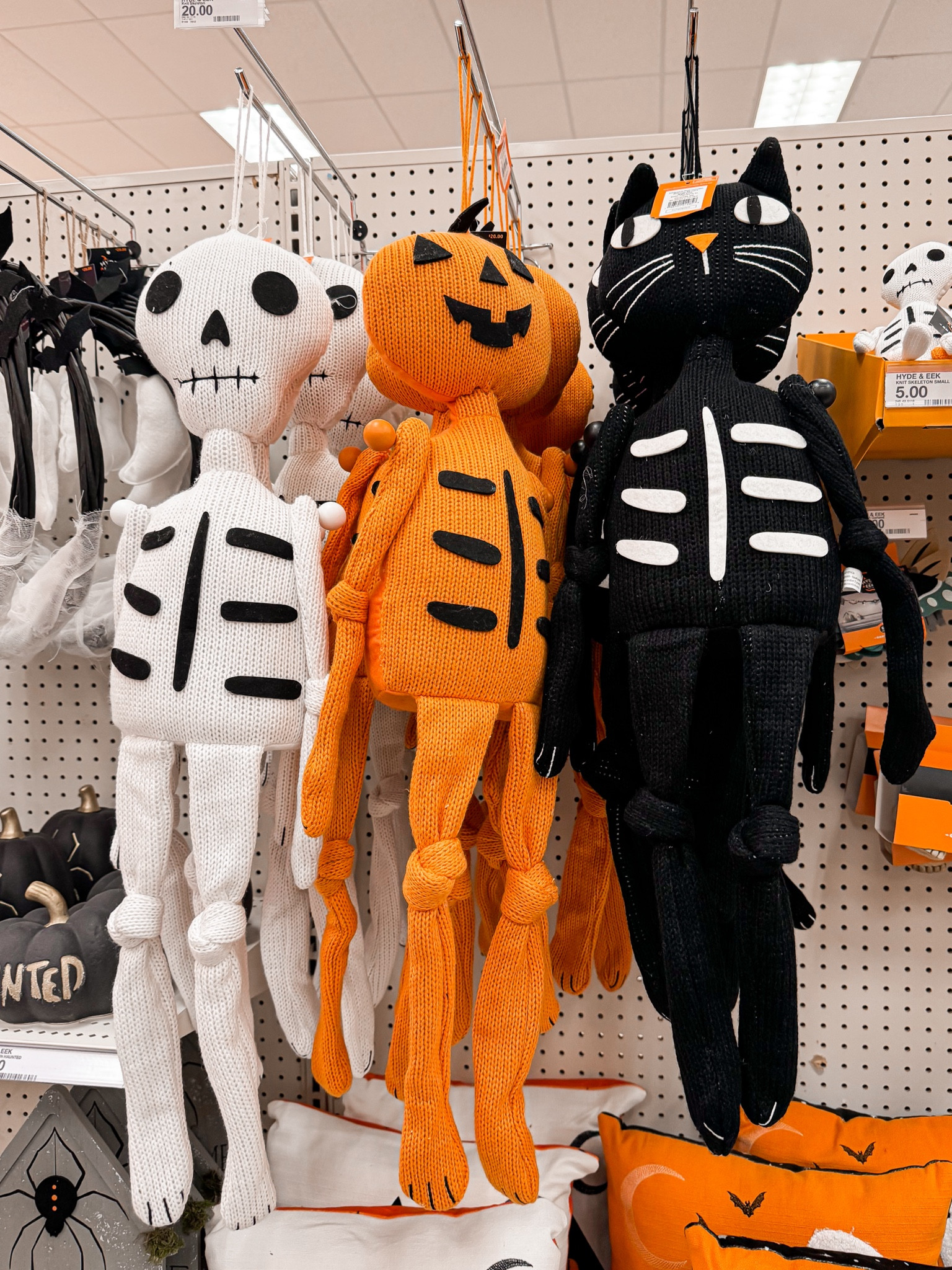I have this skeleton and it’s similar to pottery barn! So good for $20 .. this year they came out with the pumpkin and the black cat. 

#LTKSeasonal #LTKFindsUnder50 #LTKHome