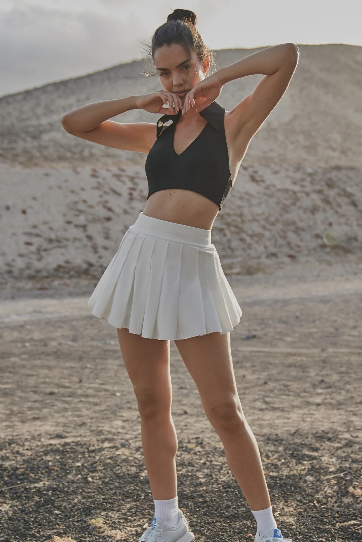 A-line Pleated Skirt | WISKIIACTIVE