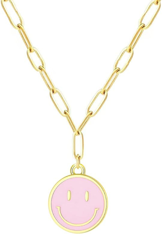 Preppy Necklace - Charms Choker for Women, Preppy Jewelry, Y Necklace for Women, Fashion Pendant Nec | Amazon (US)