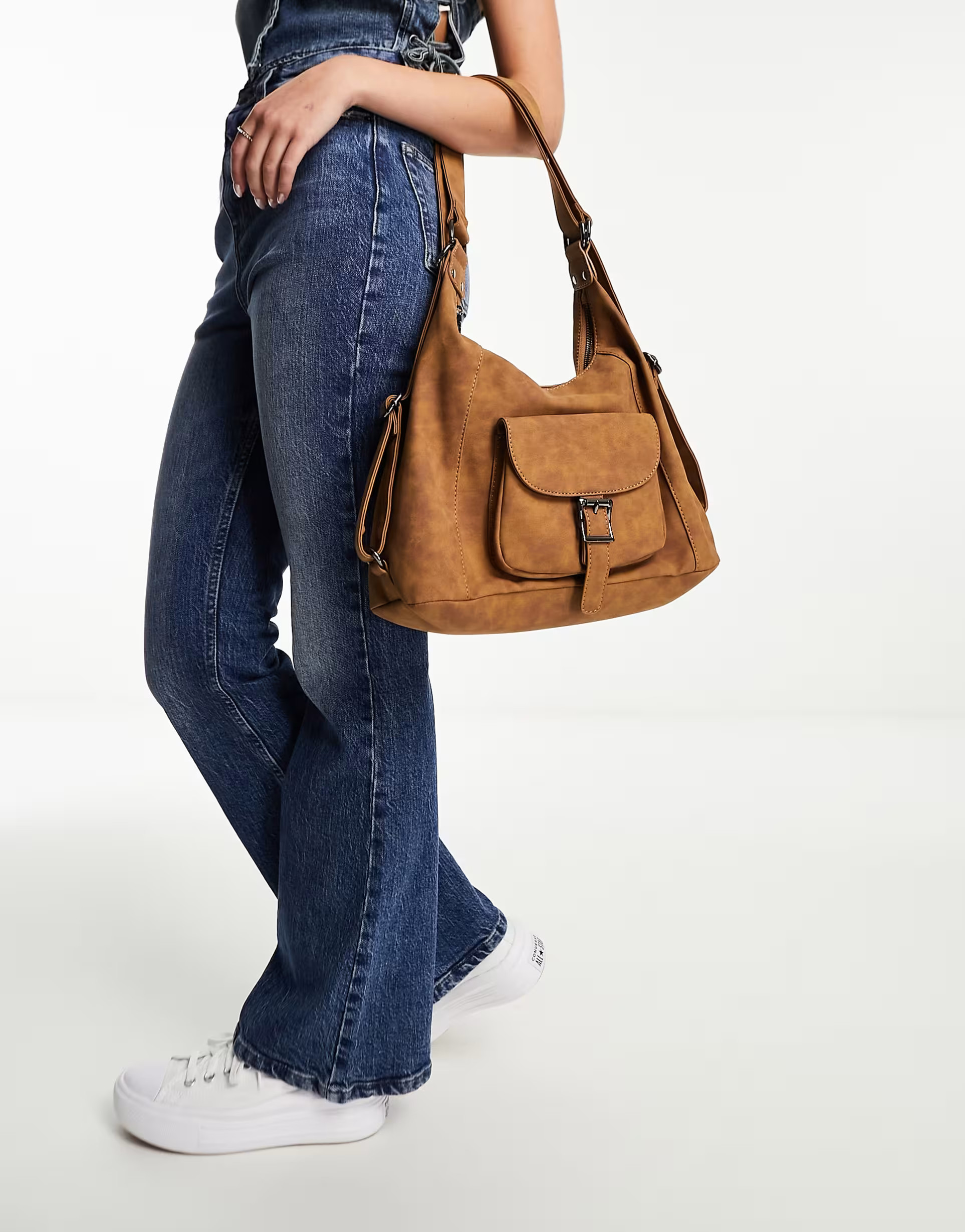 Daisy Street shoulder bag in brown | ASOS (Global)